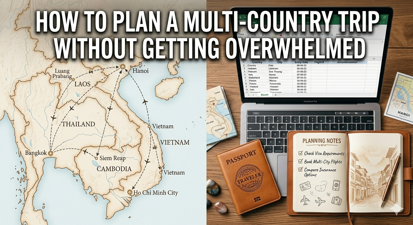 How to Plan a Multi-Country Trip Without Getting Overwhelmed