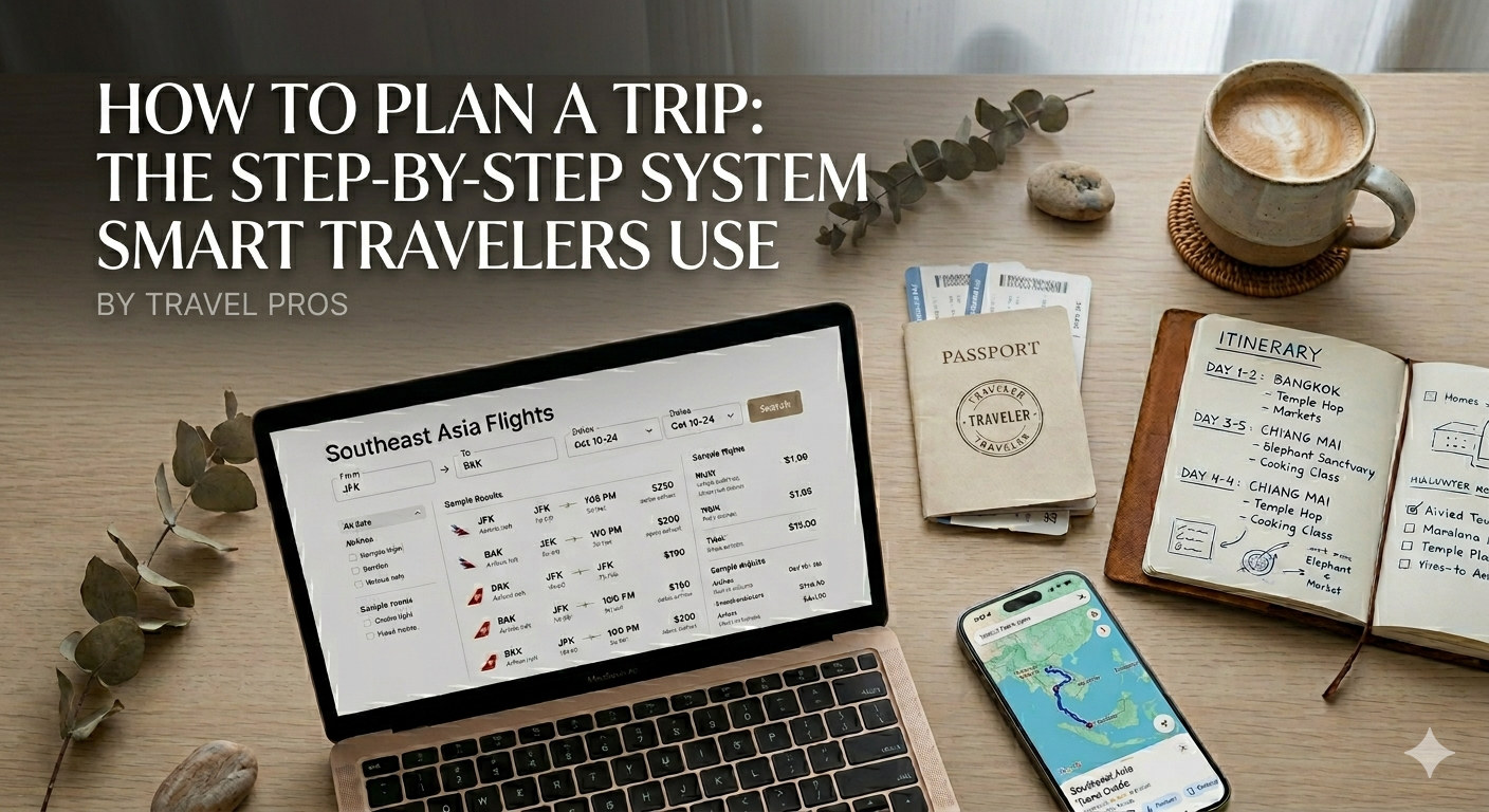 How to Plan a Trip: The Step-by-Step System Smart Travelers Use