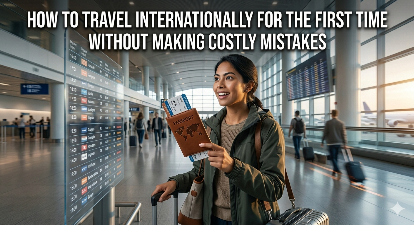 How to Travel Internationally for the First Time Without Making Costly Mistakes