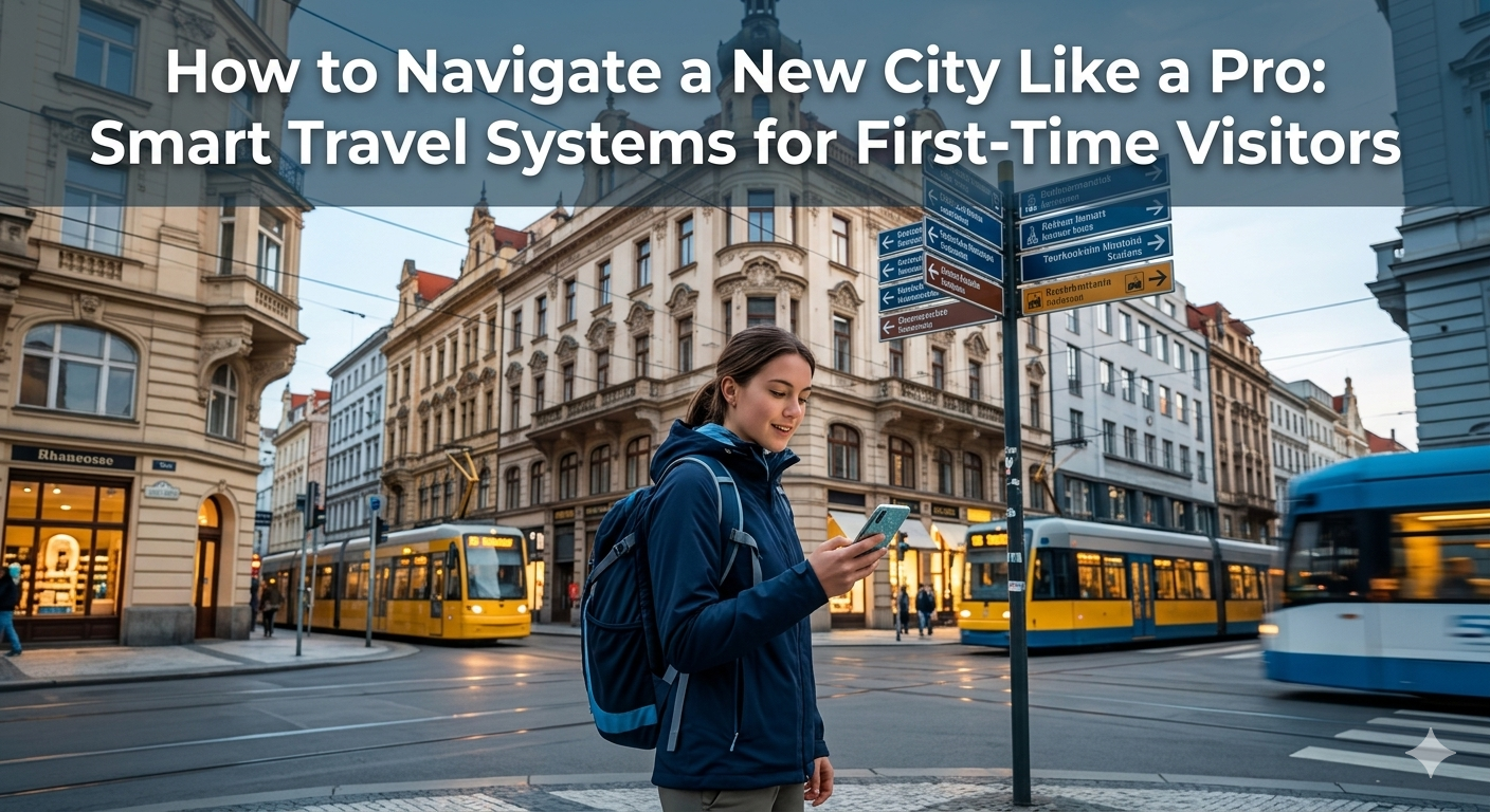 How to Navigate a New City Like a Pro: Smart Travel Systems for First-Time Visitors