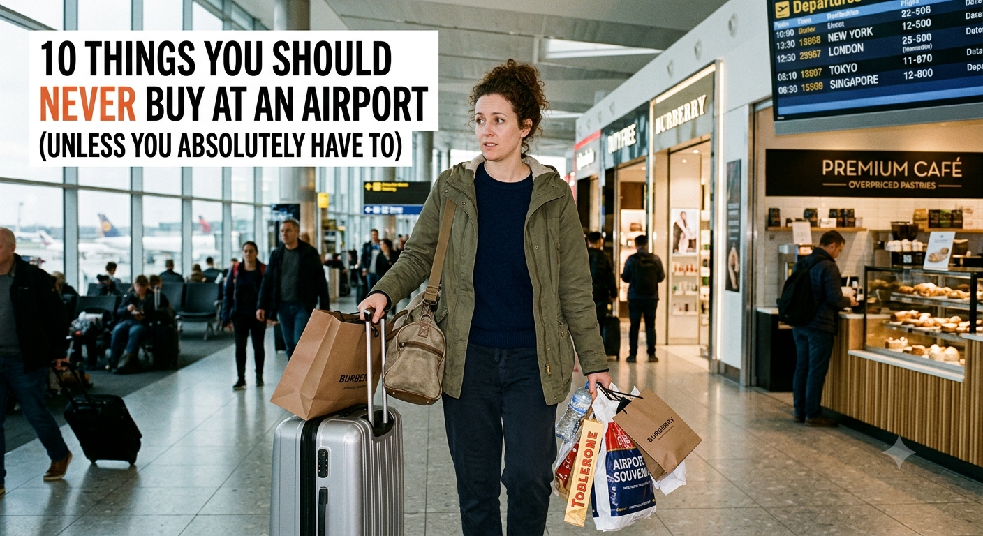 10 Things You Should Never Buy at an Airport (Unless You Absolutely Have To)
